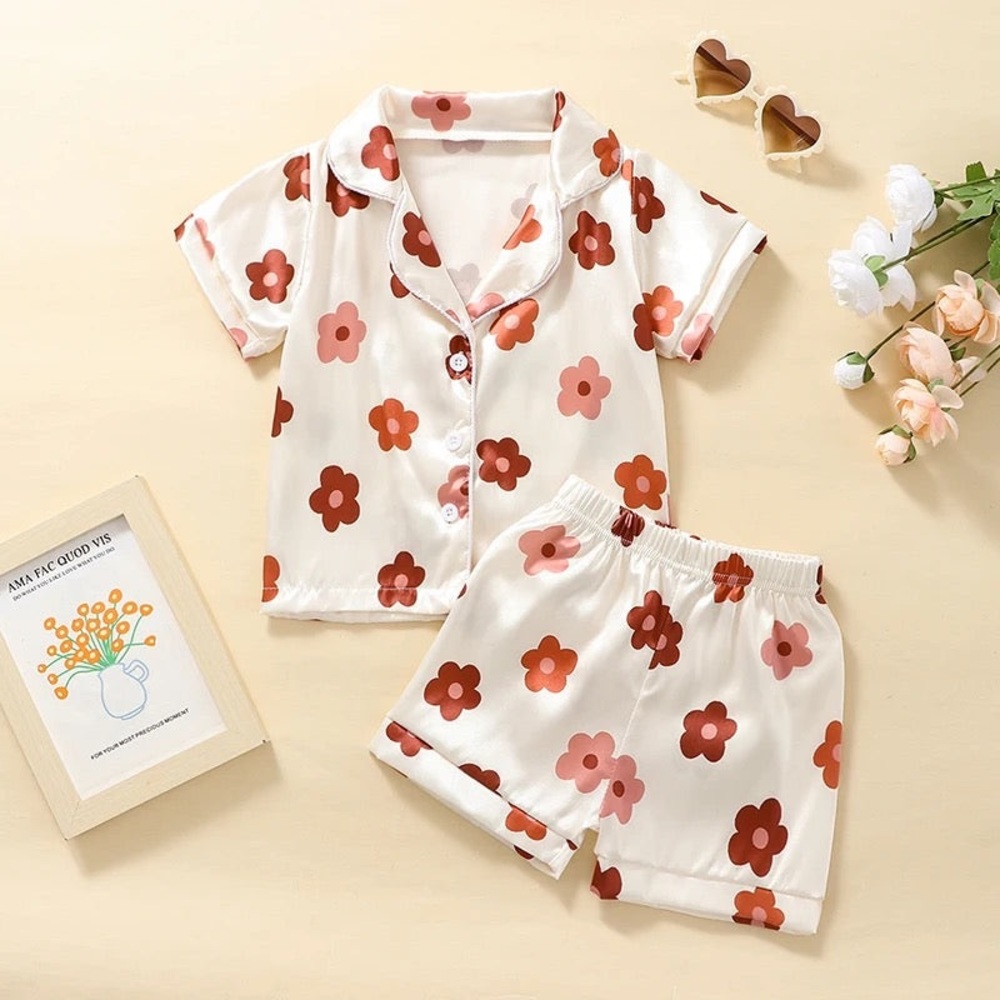Summer Floral Pajamas